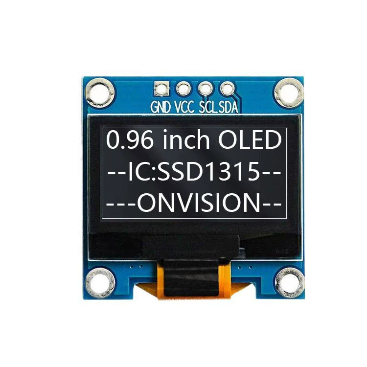 0.96 Inch OLED Display 12864 LCD Screen Serial Port Display OLED Module Ss D1315