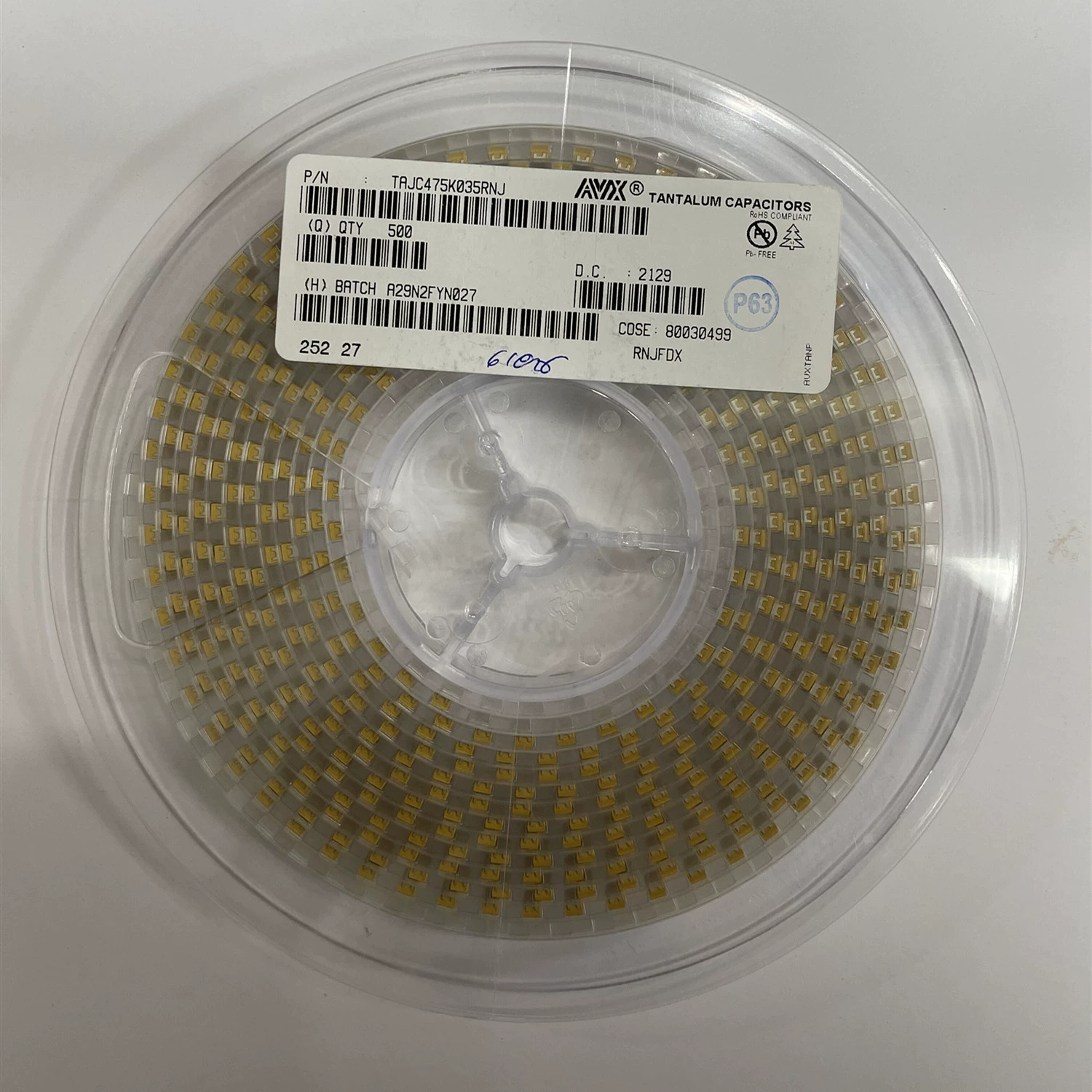 220UF6.3V B 6TPE220MAZB Capacitor Tantalum Capacitor