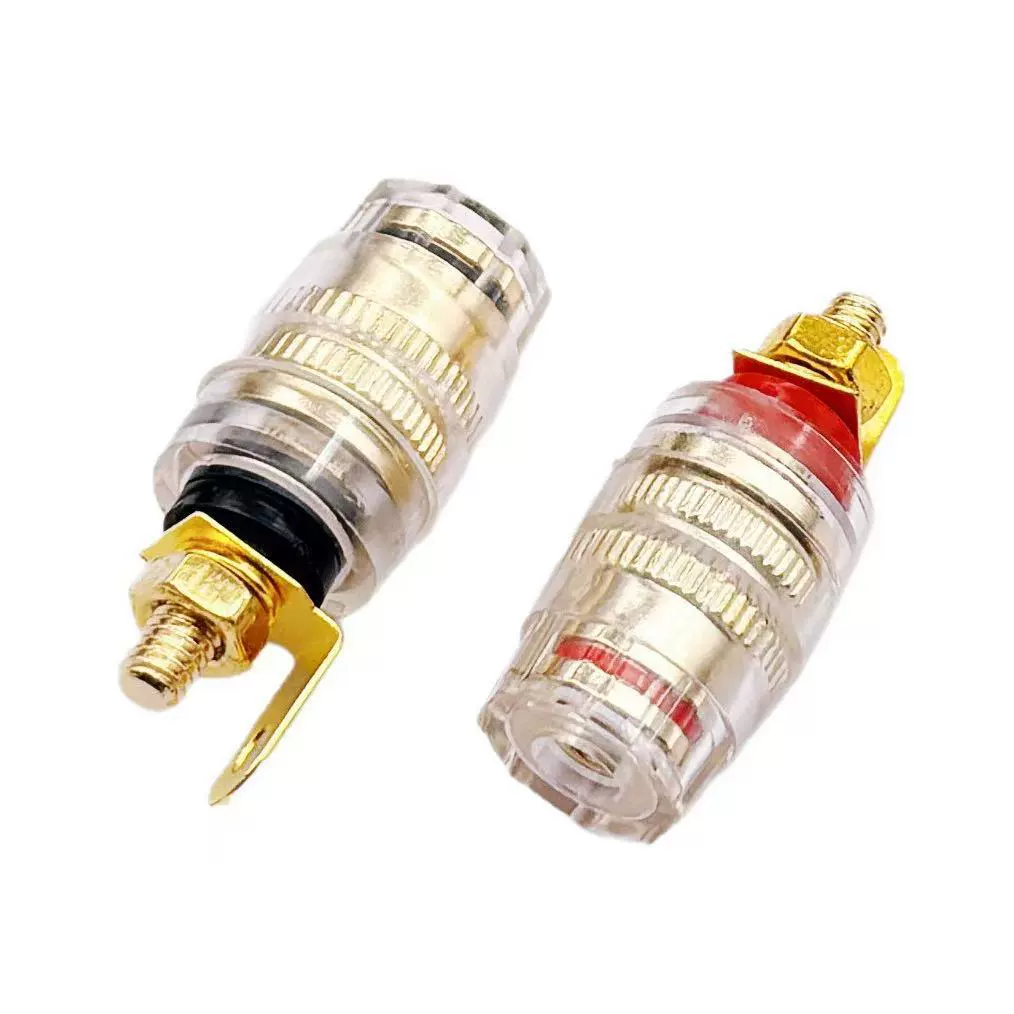 520 Binding Post M4 33 Copper Gold Banana Jack 4MM