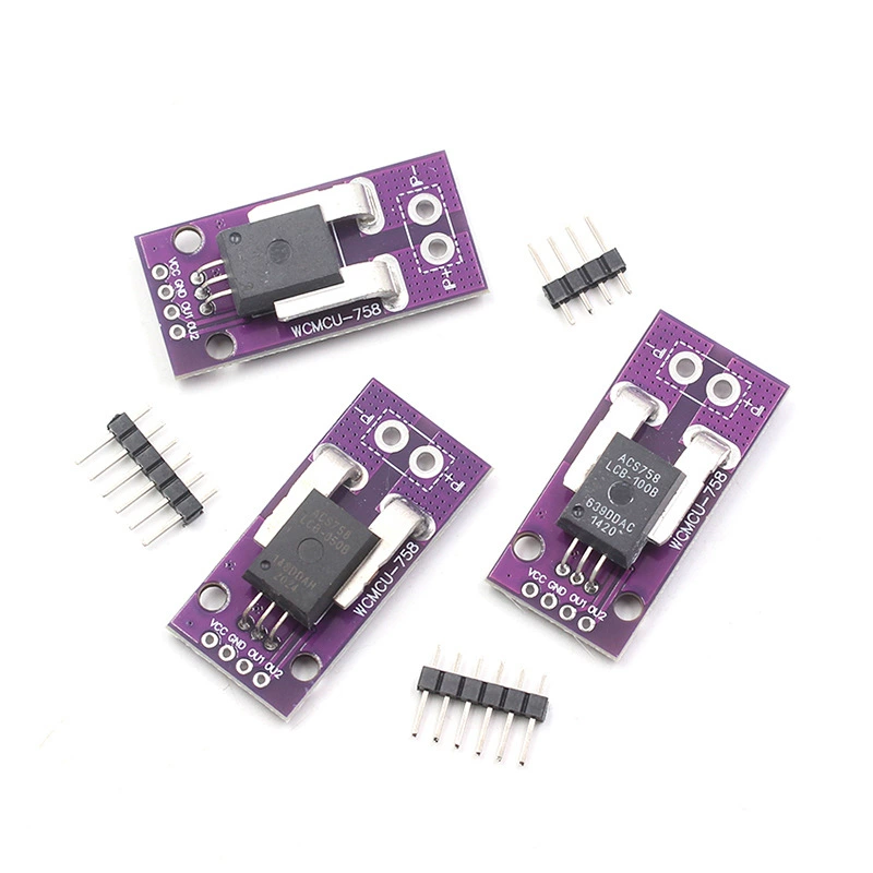 ACS758LCB 050B 100B 200B Pff T Linear Hall Current Sensor Module