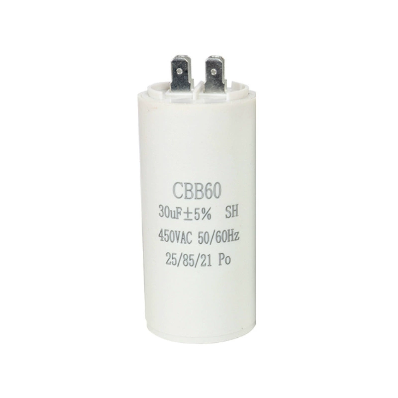 CBB60 Compact Size Series Film Capacitor Metal Motor Capacitor 1