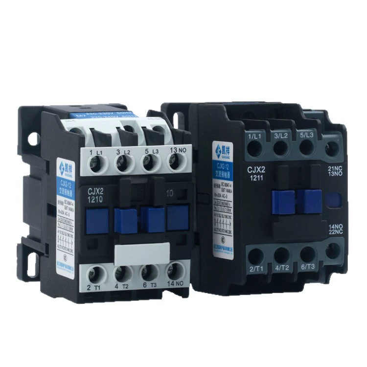 CJX2 1210 Low Voltage Contactor Silver Ac Copper Coil Industrial Switch Power