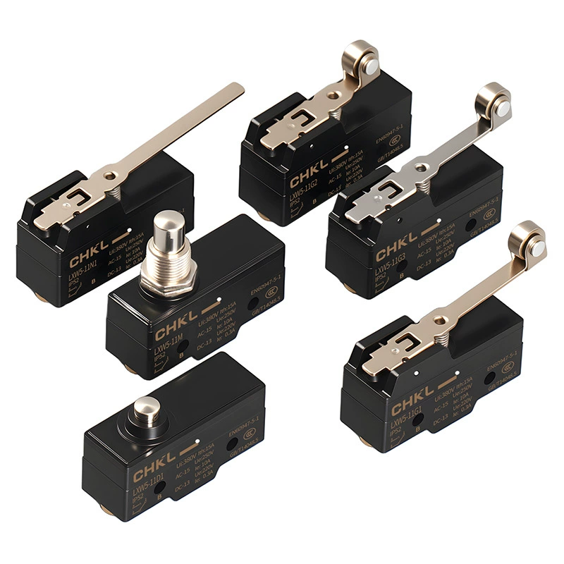 Compact Silver Micro Switch LXW5 11D1 Limit Switch