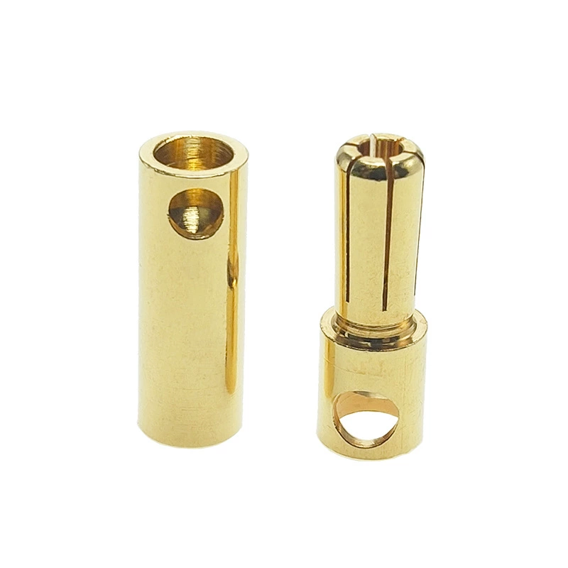 Copper Gold Banana Plug 2 3.0 4.0 5.0 5.5 6.0 8.0MM Motor Plug 1