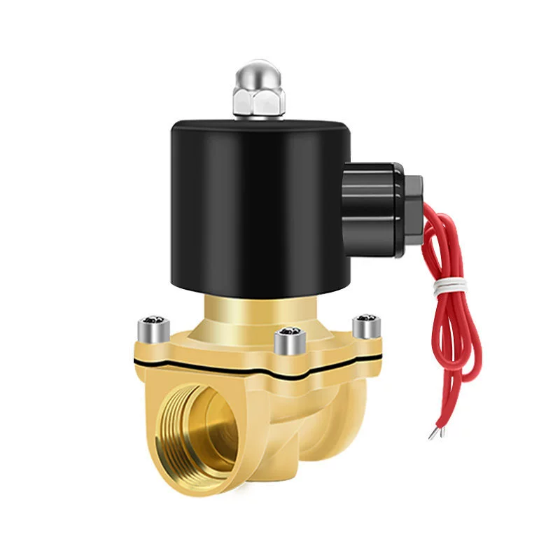 Copper Solenoid Valve 220V Stainless Steel 2W025 08 2W160 15 2W250 25 1