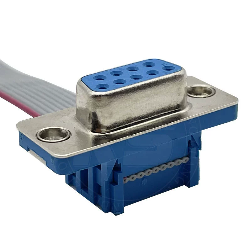 D Sub Pbt Blue 9 Pin D Sub Vga Connector 1