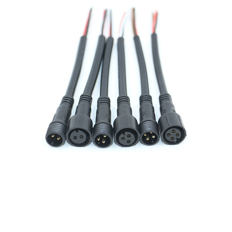 Dc Plug M10 Waterproof M12 Automotive Pvc Waterproof Connector 1