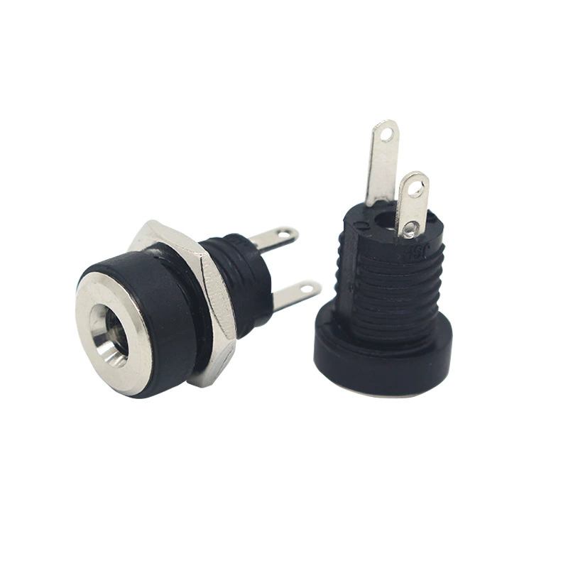 DC022B Dc Power Jack 5.5 2.1 2.5MM 2 Pin 3. 5 1 1