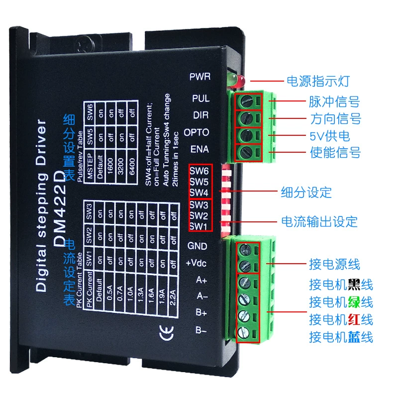DM422D M415D Stepper Motor Driver Dc 42 Stepper Motor 1