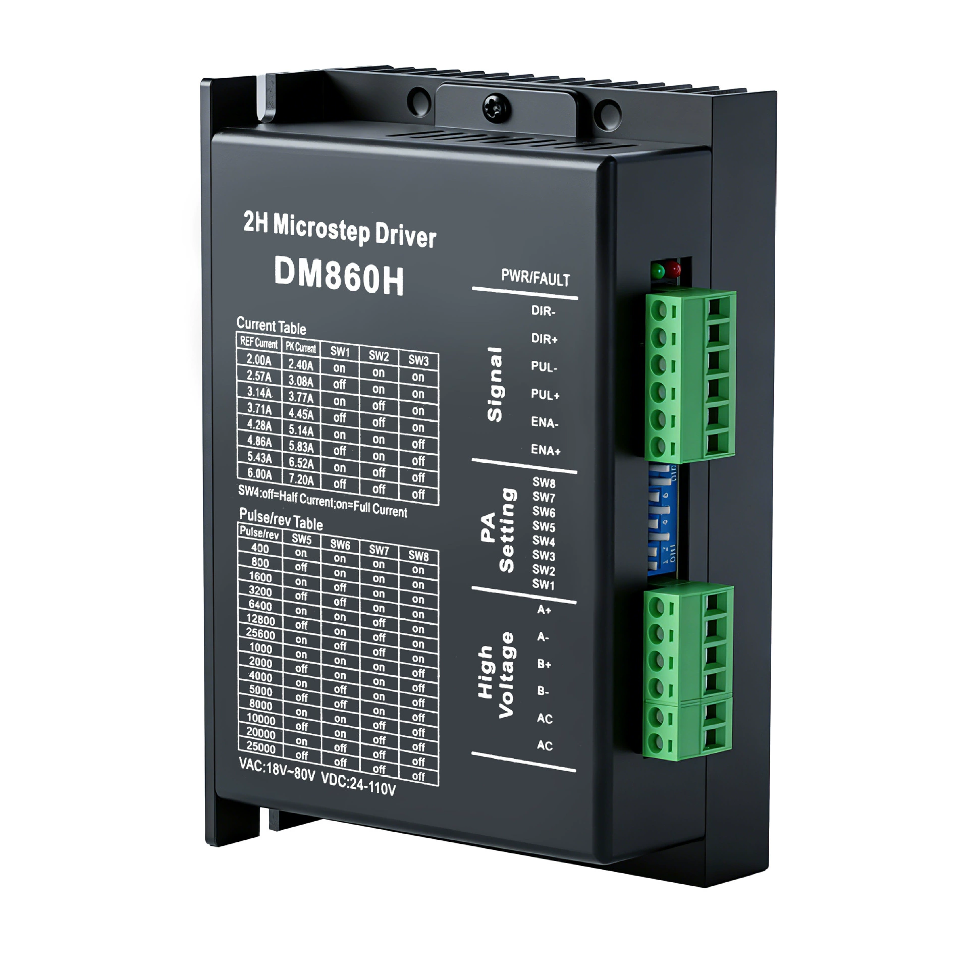 DM860H Driver 86 Stepper Motor Driver Controller Driver Module