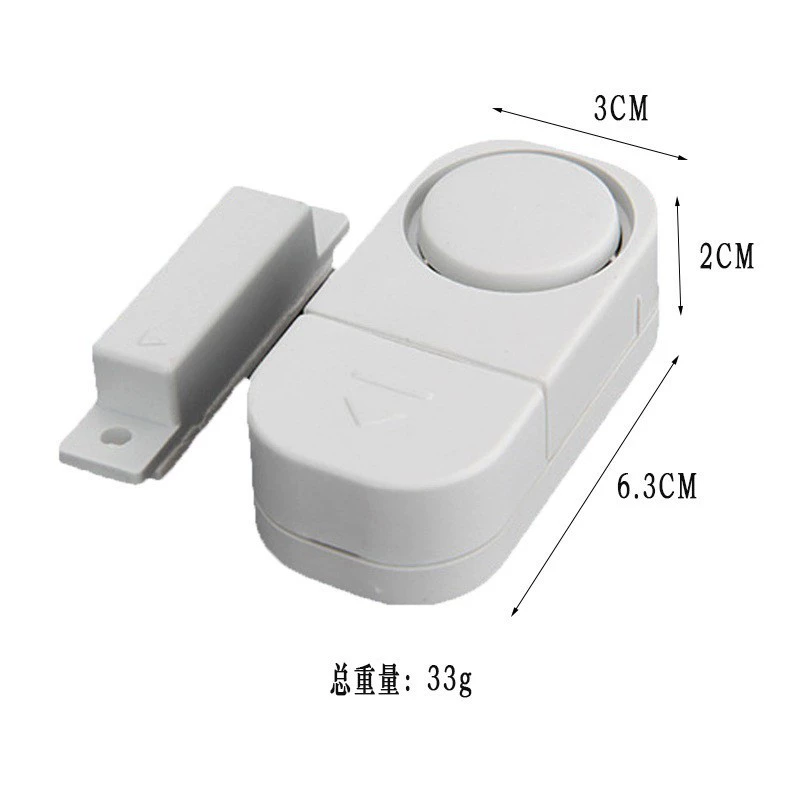 Door Magnetic Alarm Sticker Type Anti Theft Sensor For Home Security 1
