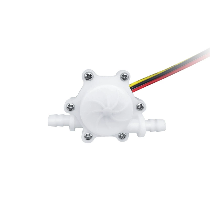 Hall Effect Flow Sensor Turbine Water Flow Meter Water Purifier Accessory Small Pulse Flow Meter 1