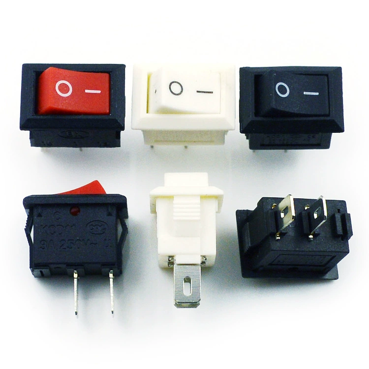 KCD1 101 KCD11 Boat Rocker Switch 2 Position 2 Pin 15X10MM Miniature Toggle Power Switch 1