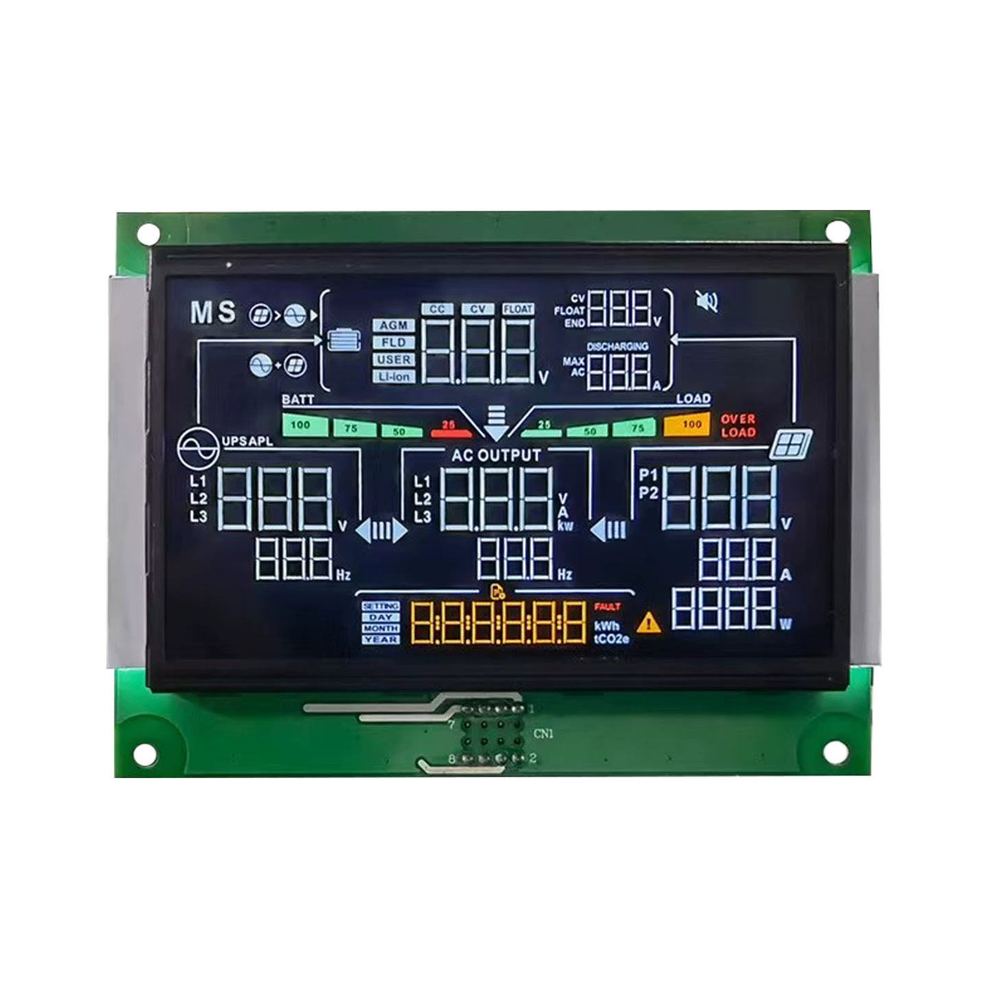 Lcd Display Segment Display Va Lcd Screen Tn Backlight