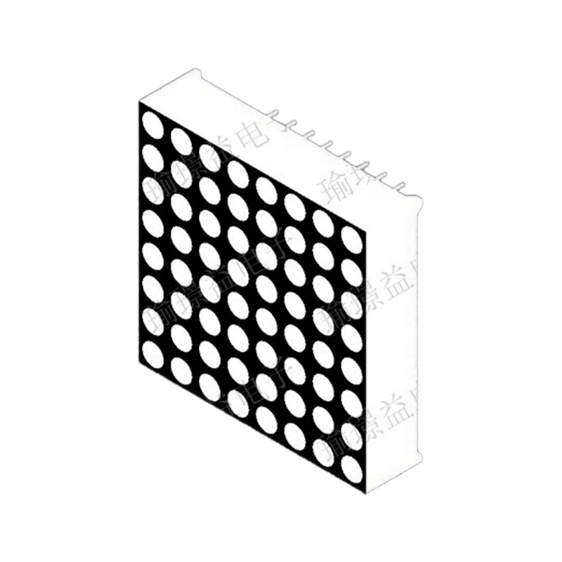 Led Dot Matrix Module F3.0 8X8 Red 1088AS Common Anode Cathode Display Module