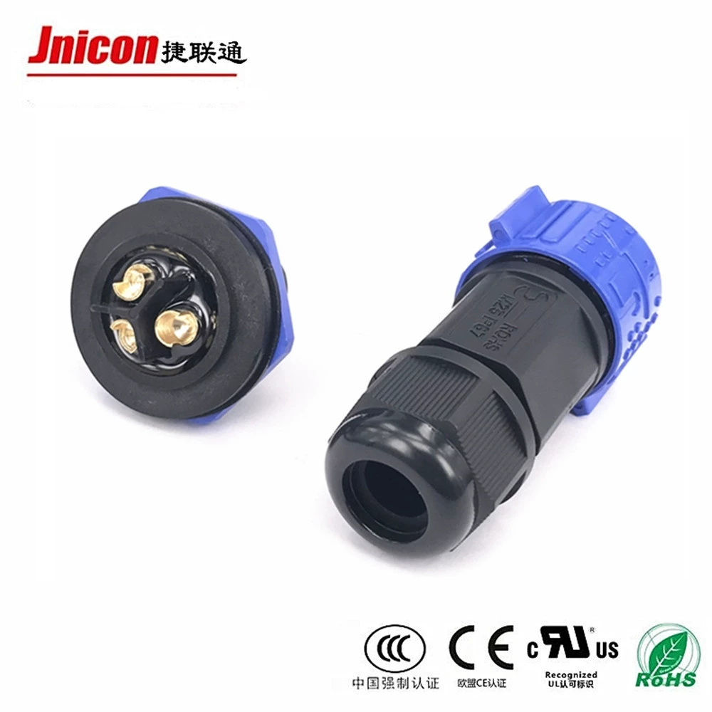 M25 Waterproof 35A40A50A Aviation Connector 3 Plug