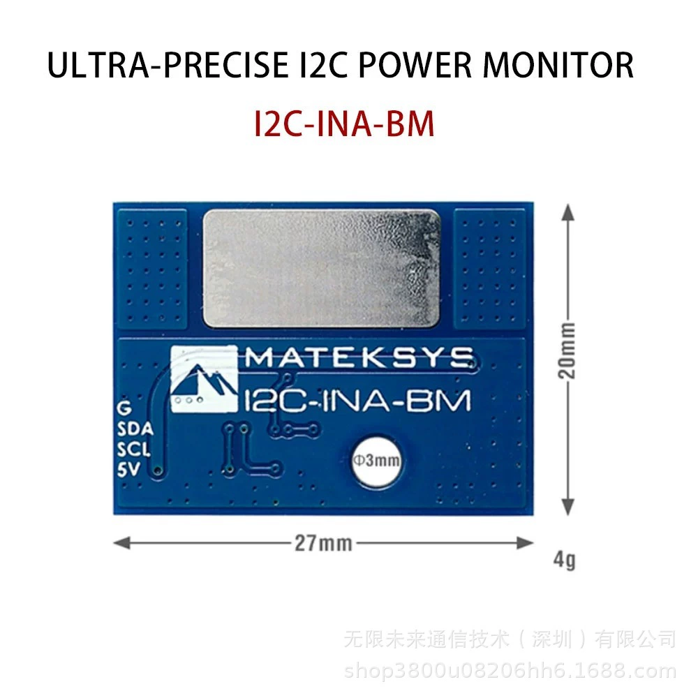 Matek Ultra Precisemonitor I2C Ina Bm Monitoring 1