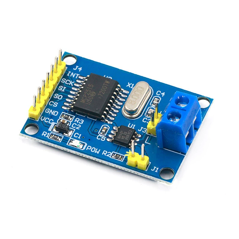 MCP2515 Can Bus Module TJA1050 Receiver Spi Interface With 51 Mcu Example Code 1