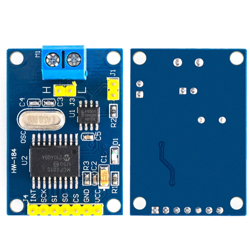 MCP2515 Can Bus Module TJA1050 Receiver Spi Protocol 51 Mcu Program 1