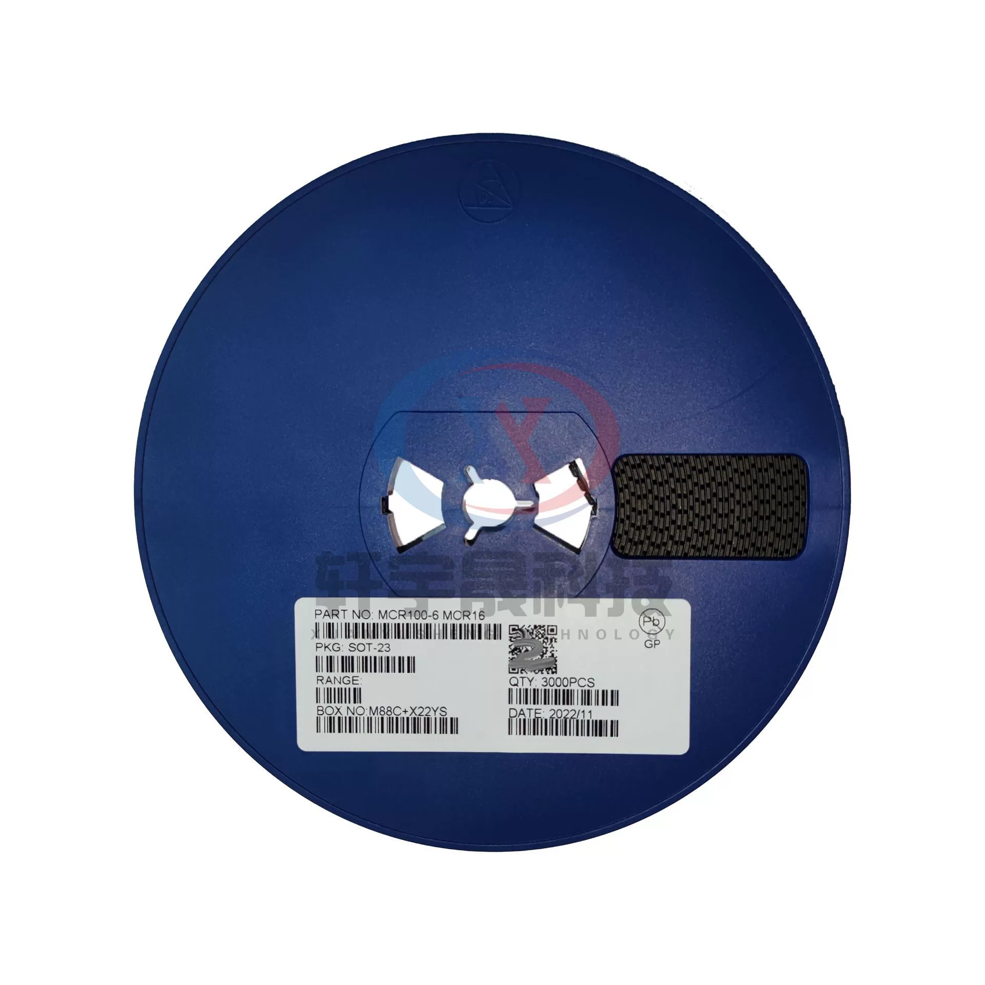 MCR100 8 Sot 23 Unidirectional Thyristor Scr 0.8A 600V IGT200µA 1