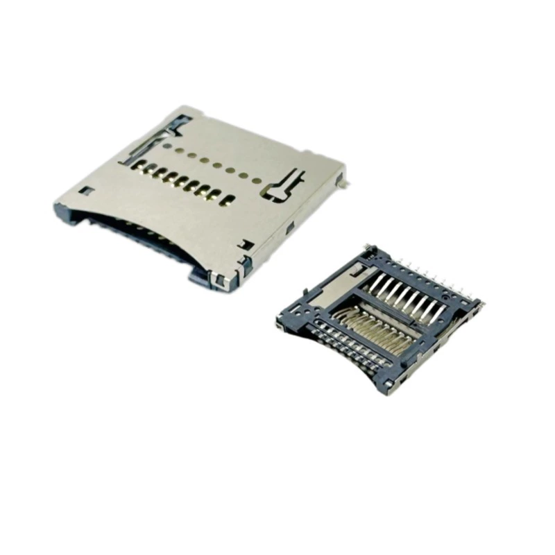 Micro Sd Card Socket Microsd Tf Full Series Detection Pin Tf Memory Card Socket 1