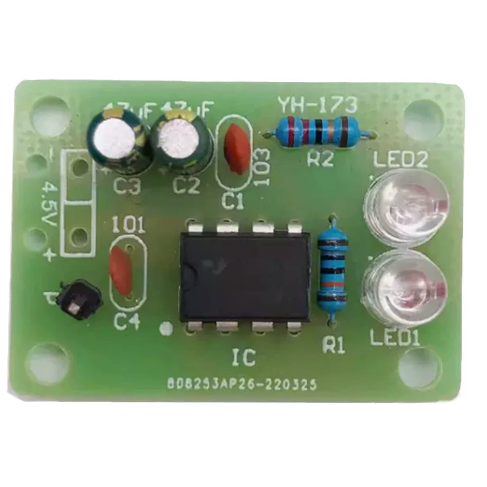 NE555 Switch Diy Flip Flop