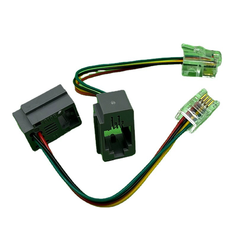 P616E Socket RJ11 Connector RJ11 616E 4 Terminal 1