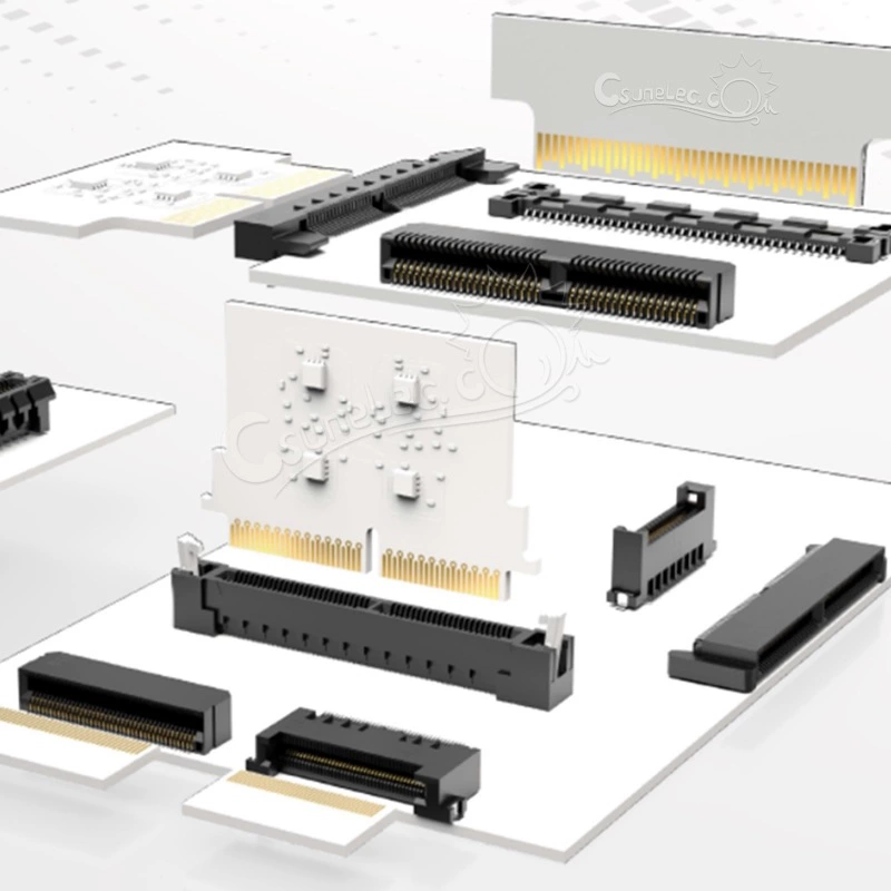 Pci E Connector Dip 64PIN Gold 1