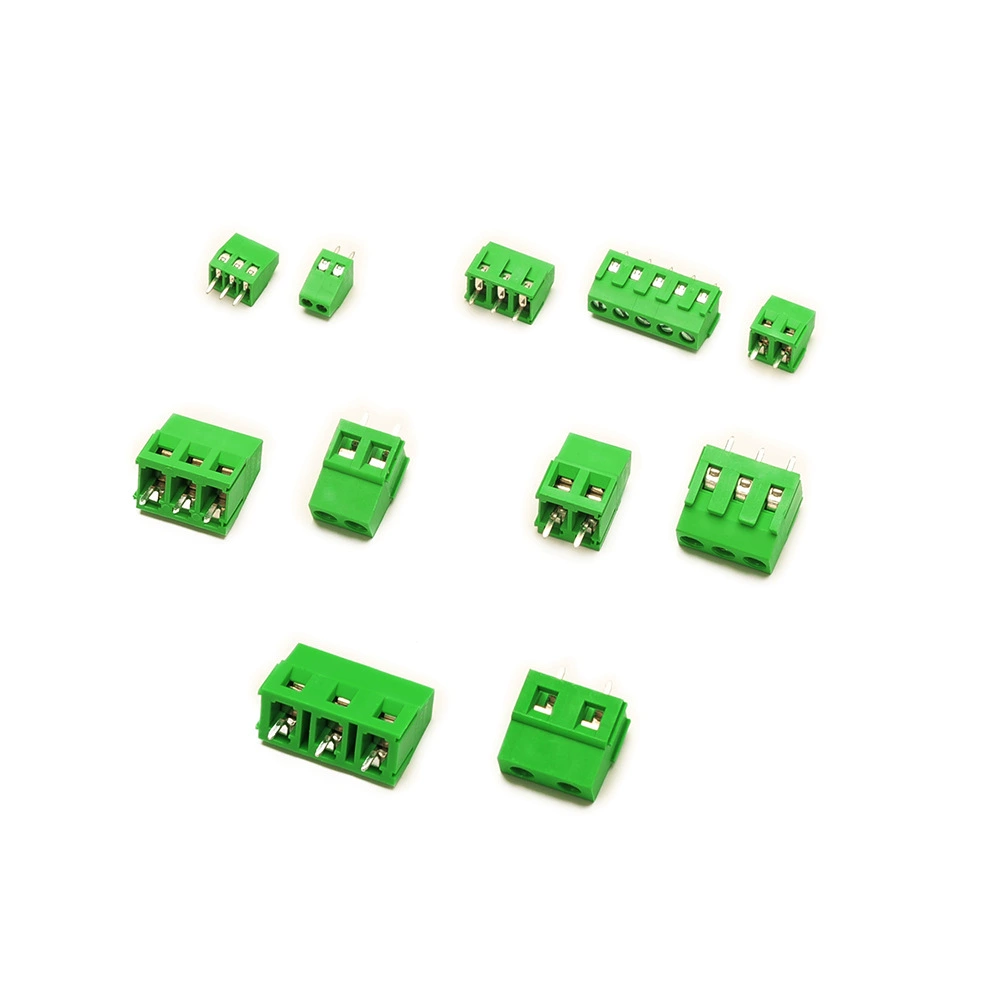 Pin Pcb Terminal Block QH128 2.54 5.0 5.08 7.5 QH381 3.81MM 1