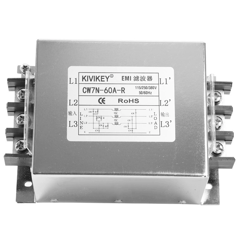 Power Filter 380V 60A150A120A100A Terminal 200A 1