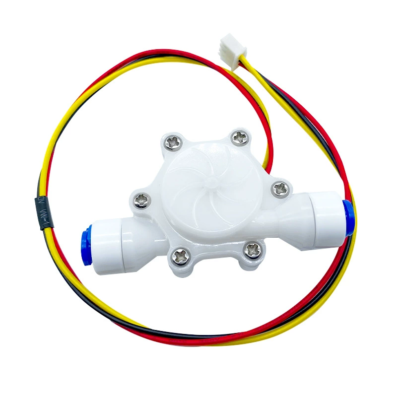 Quick Connect Water Flow Meter Hall Effect Pulse Flow Sensor For Drinking Water Dispenser Dishwasher Food Grade