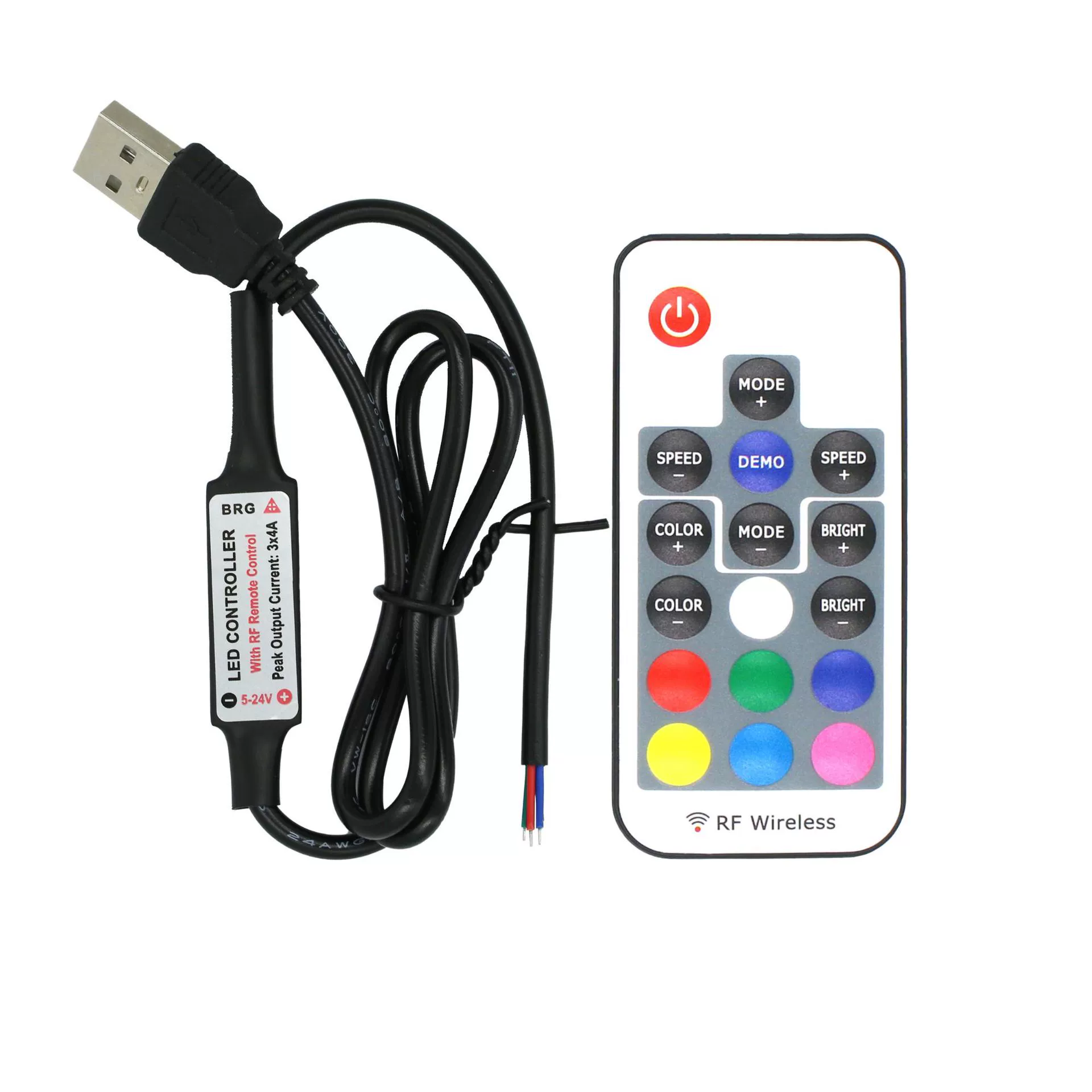 RF433 Rgb Controller Sm Rgb RF5V12VLED 1