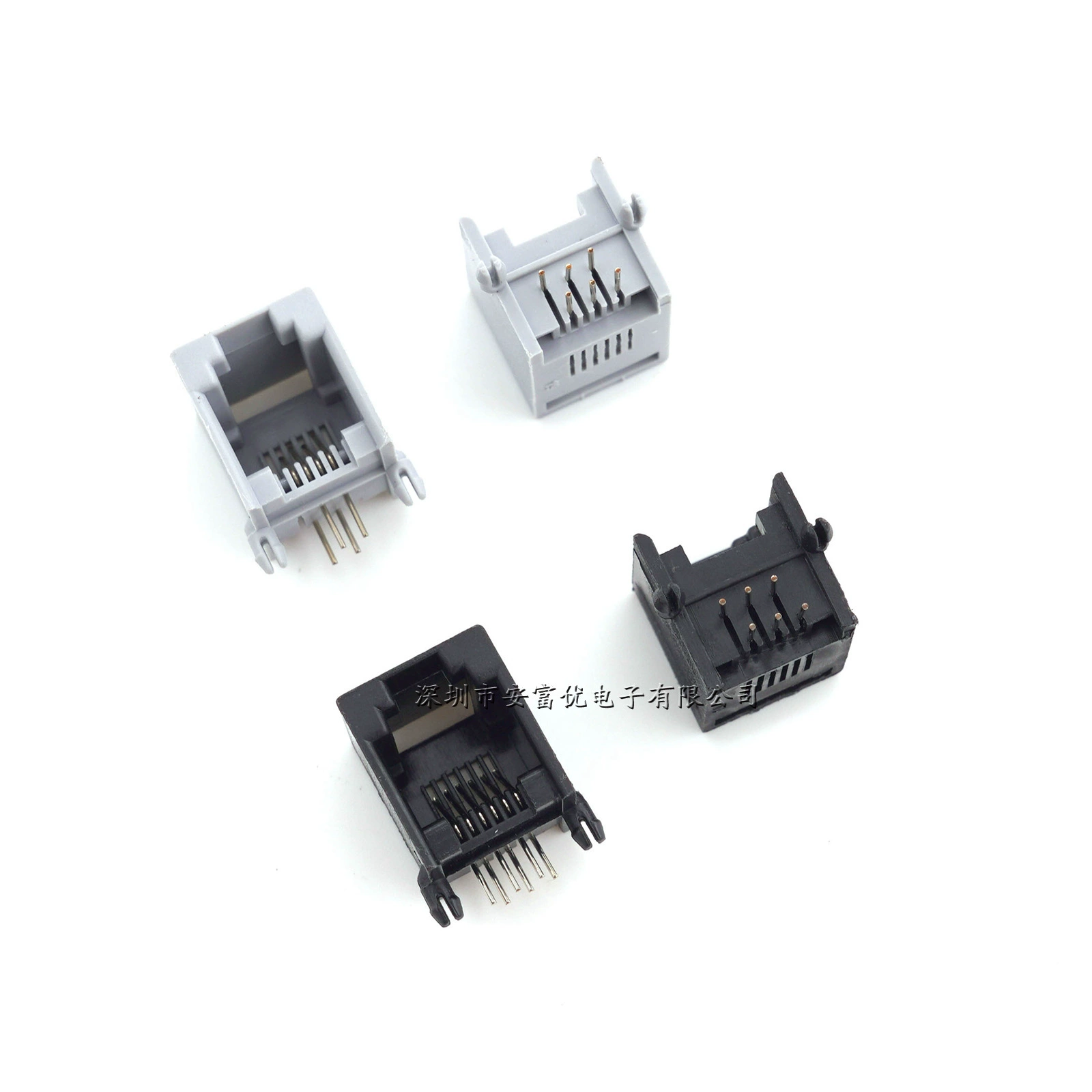 RJ11 Socket 55 4P4C 6P6C 6P4C 8P8C Horizontal Socket Interface 1