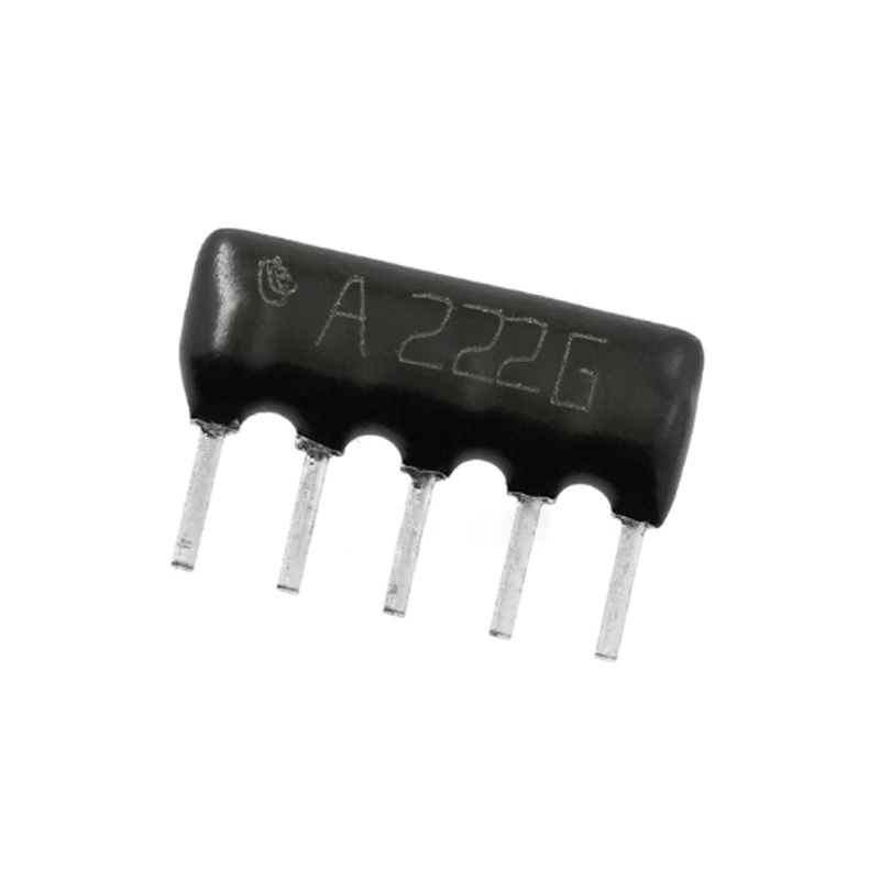 Resistor 5 Pin Through Hole A102 A103 A202J 3K 3.3K 4.7K Degree 5