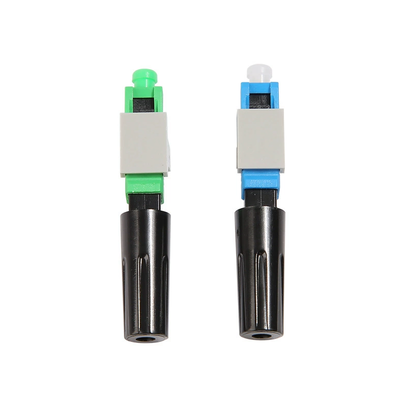 Sc Black Fiber Optic Fiber Optic Fiber Optic Connector 1