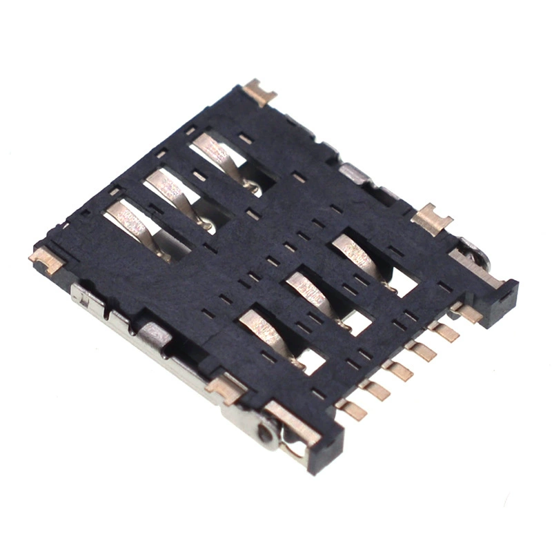 Sim Card Socket Connector Nano SIM6PIN 1.4MM Card Socket 1