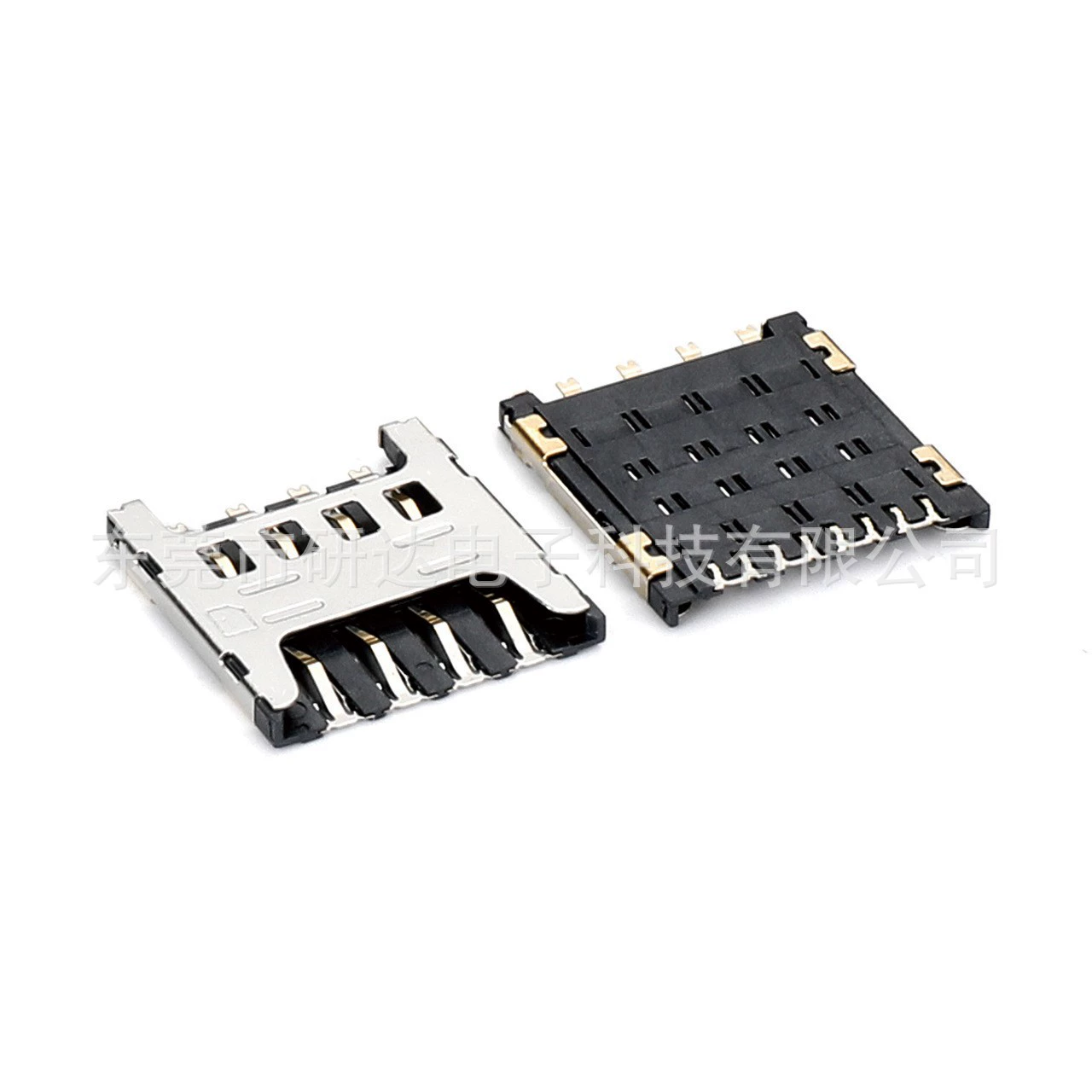 Sim Card Socket Series Nanosim Connector 9PIN Push Terminal 1