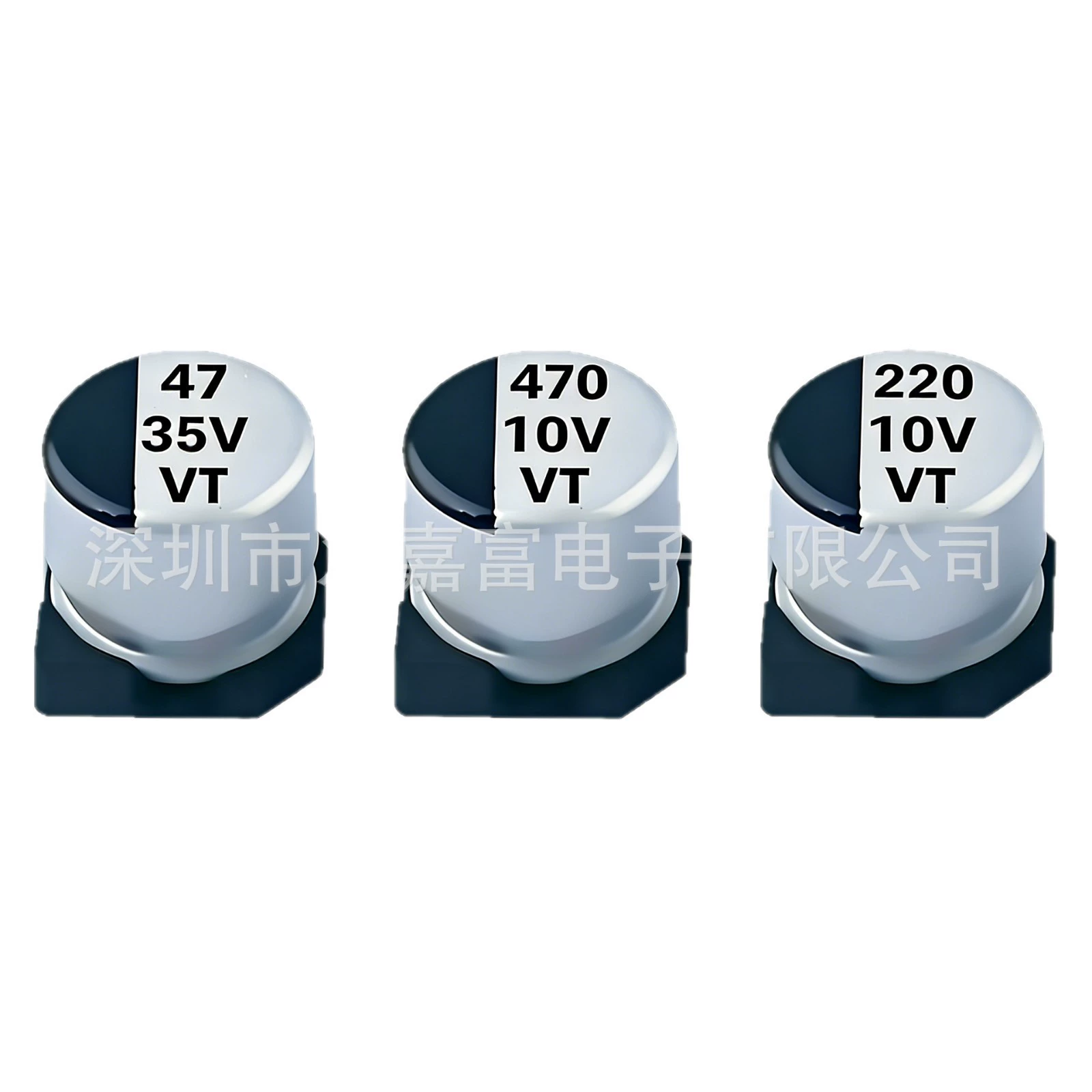 Smd Aluminum Capacitor Smt Capacitor Compact Size 35V47μF Smd Aluminum