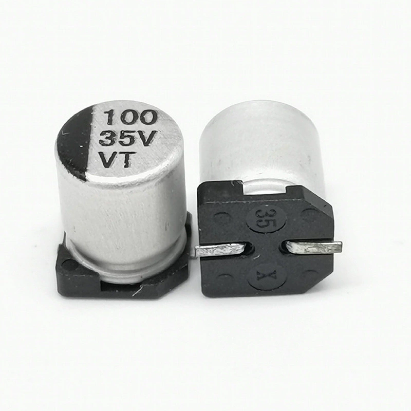 Smd Aluminum Electrolytic Capacitor Full Series High Temperature Resistant Smd Capacitor
