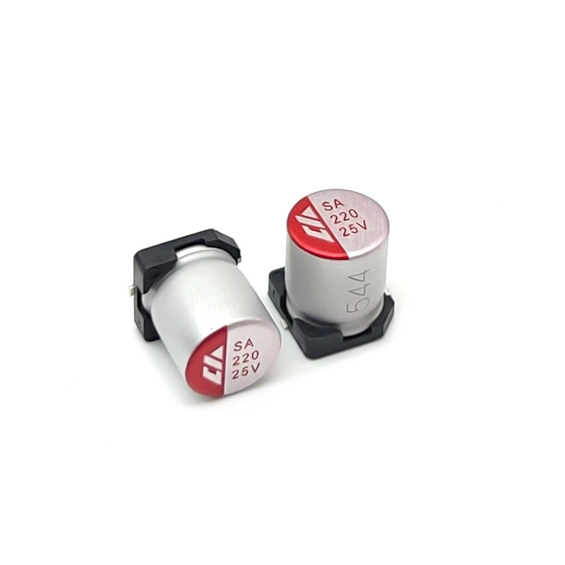 Smd Capacitor 220UF25V High Temperature Resistant Aluminum Electrolytic Capacitor 1
