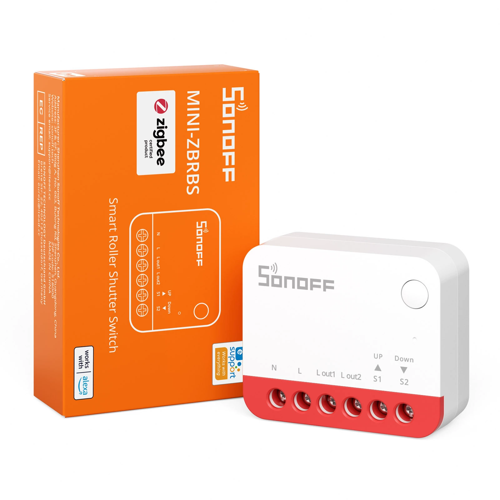 Sonoff Mini Zbrbs Zigbee Switch Module Voice 1