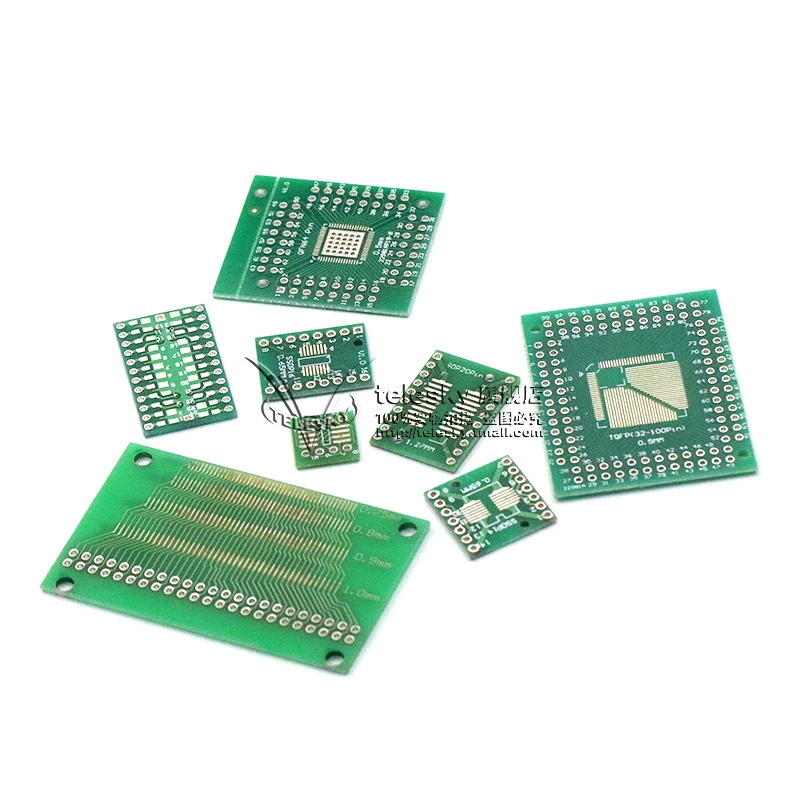 Sop Adapter Board SOP8 SOP10 SOP16 SOP28 Tqfp QFN56 64 Pcb Ic 1
