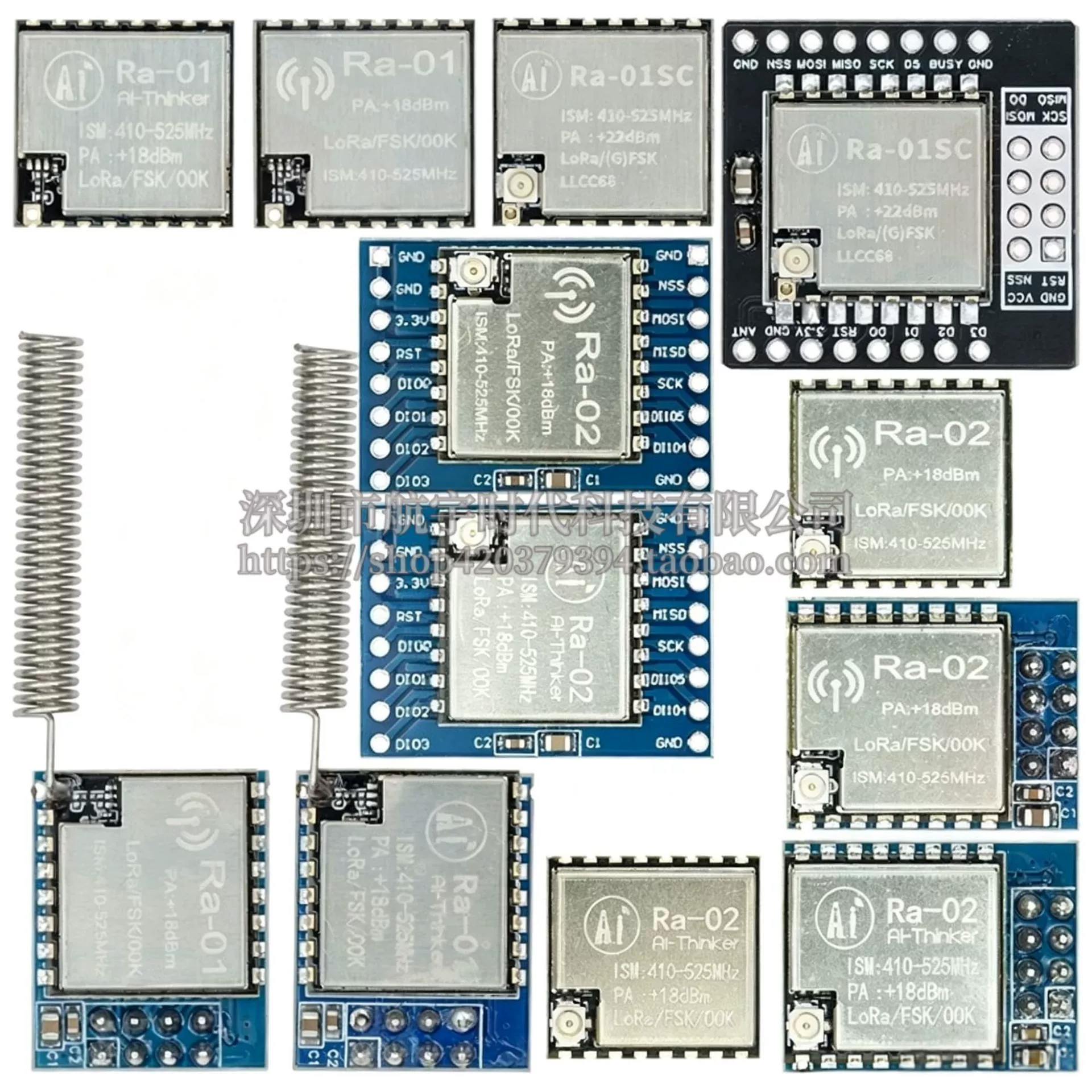 SX1278 Lora Spread Spectrum Wireless Module 433MHZ Uart Interface Ra 02 01 01SC