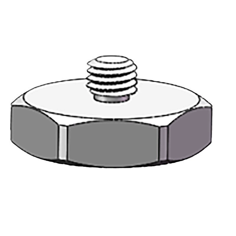 Sensor Magnetic Base Flat Mount Strong Suction Vibration Force Pressure Shock Sensor Mounting Base