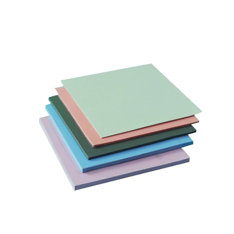 Silicon Blue Thermal Pad 1W 25W Led Thermal Grease