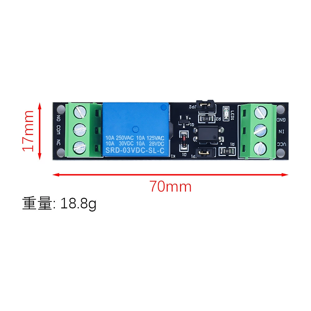 Single Channel 3V Isolated Driver Module Driver Board 1