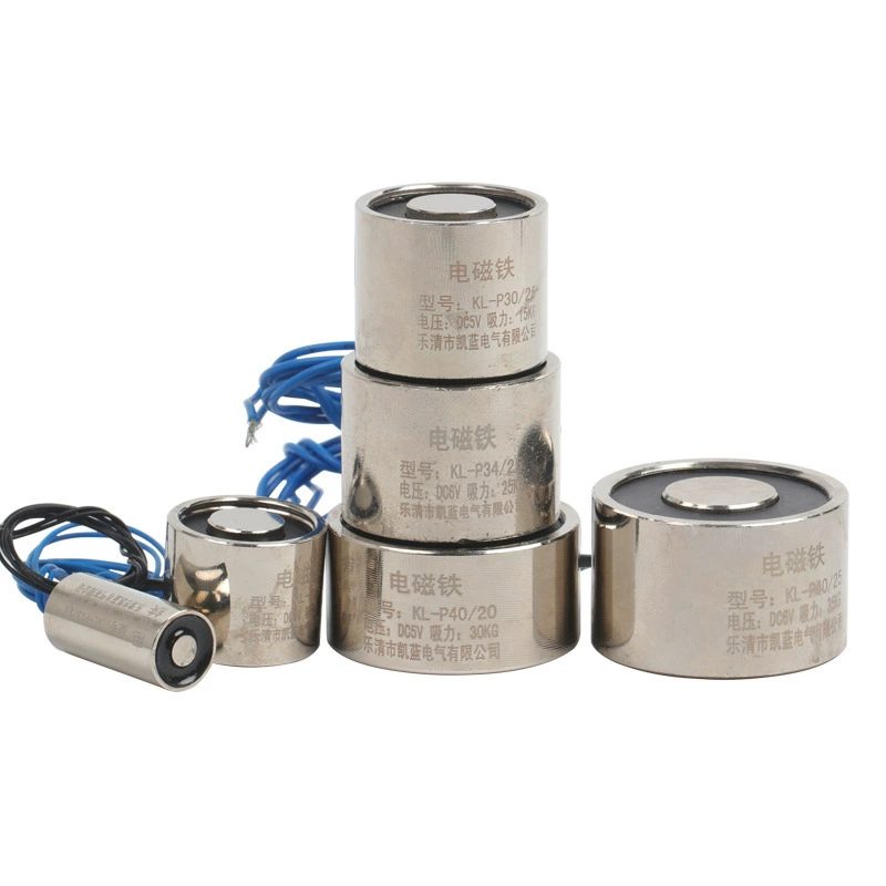 Solenoid Copper Coil Industrial Solenoid Compact Dc Solenoid