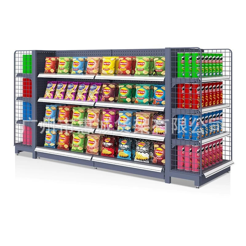 Supermarket Shelf Pegboard Display Rack Hooks Accessories Small Items Tool Shelf 1