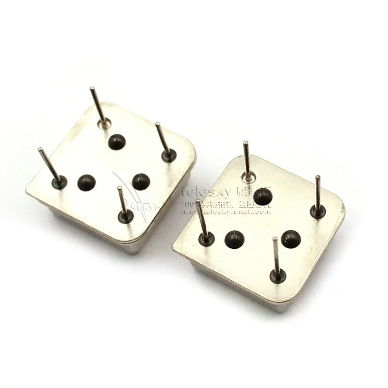 Telesky Active Crystal Oscillator 125M Through Hole Pin 125 Mhz Crystal Oscillator 1