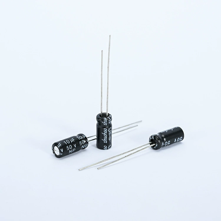 Through Hole Aluminum Electrolytic Capacitor Horizontal Audio Np 1